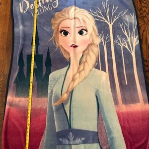 Disney Elsa fleece throw blanket Frozen